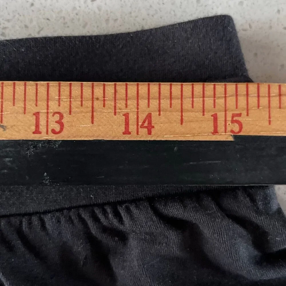 Tommy John Super Silky Soft Lounge Short Mens M Black